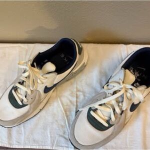 Nike Sneakers – Men’s Size 10.5 – White/Blue – Great Condition